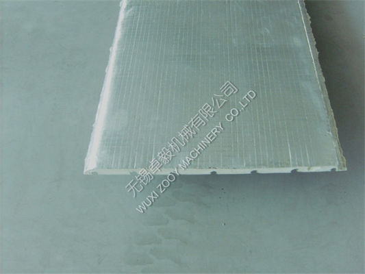 หรือผนัง / เพดาน PU แซนด์วิชแผงสายการผลิตเครื่องอลูมิเนียมฟอยล์หันหน้าไปทาง