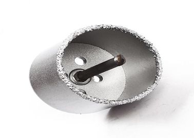 กระเบื้องเซรามิกขนาดใหญ่เส้นผ่าศูนย์กลาง 53mm Grit ทังสเตนคาร์ไบด์รู Saw ชีวิตยาว