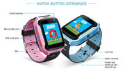 Q529 ไร้สาย android smart watch เด็ก gps ติดตาม Finder อุปกรณ์ smart watch สำหรับเด็ก