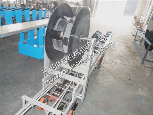 เครื่องรางสแควร์เคลื่อนย้ายได้ 3kW แผ่นโลหะม้วนขึ้นรูปเครื่อง