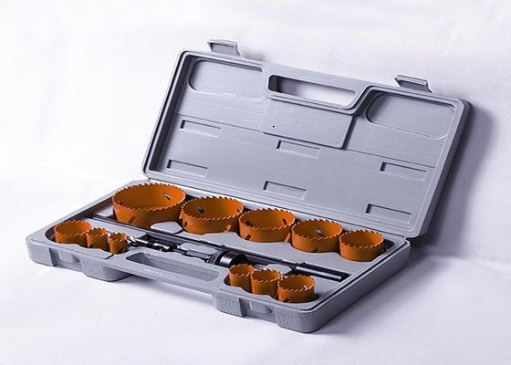 14PC ไฮสปีด Bimetal หลุม Saw, กำหนดเองลาดฟันตัดหลุมเห็นชุด