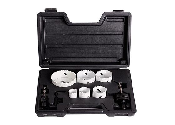 9PC ขนาดใหญ่เส้นผ่าศูนย์กลาง 22mm - 64mm ไฮสปีด Bi- โลหะรูเห็นชุดตัดเฉือนโลหะ