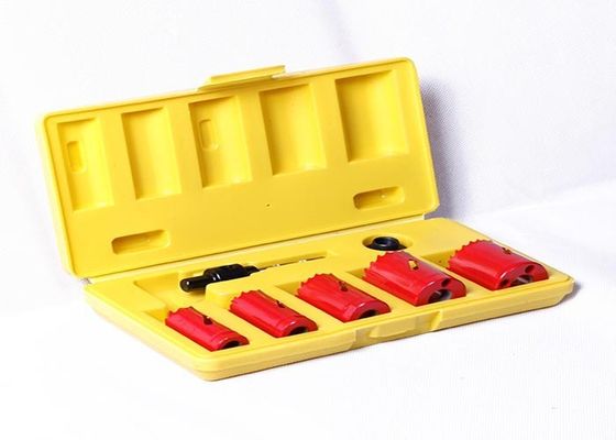 7pc ไฮสปีด Bimetal หลุม Saw สแตนเลส M3 / M42 ด้วย Arbors / อะแดปเตอร์