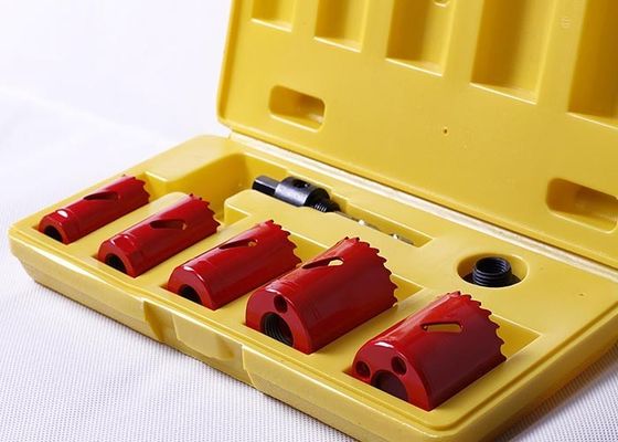 7pc ไฮสปีด Bimetal หลุม Saw สแตนเลส M3 / M42 ด้วย Arbors / อะแดปเตอร์
