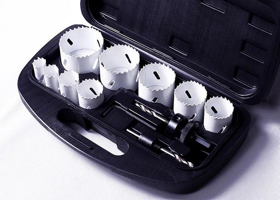 สีขาว 1-3 / 8 &quot;2&quot; วิจิตรฟัน Bimetal หลุม Saw เครื่องมือตัดสำหรับพื้นแข็งไม้