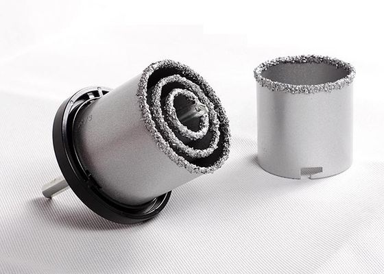 เครื่องมือตัดคาร์ไบด์ทังสเตนดีลเปิดแล้ว 33mm 53mm 2-5 / 8 &quot;เลื่อยเจาะรูลึกด้วยฟัน