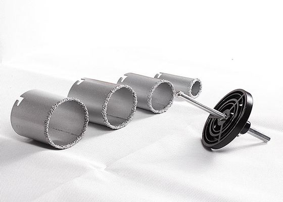 เครื่องมือตัดคาร์ไบด์ทังสเตนดีลเปิดแล้ว 33mm 53mm 2-5 / 8 &quot;เลื่อยเจาะรูลึกด้วยฟัน