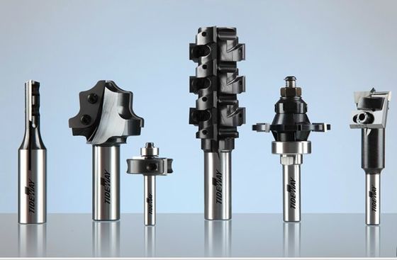 CNC Router Bits, Micro-ข้าวทังสเตนคาร์ไบด์ Router Bits ด้วยถอดเปลี่ยนมีดสำหรับงานไม้