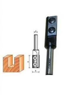 ไมโครข้าวทังสเตนคาร์ไบด์บิต CNC เราท์เตอร์ที่มีการเปลี่ยนมีดสำหรับ Jointing Rabbeting