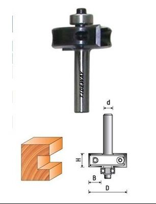 พื้นผิวเสร็จ slotting CNC บิตเราเตอร์มีดกลับได้