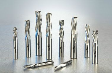 CNC Router Bits ไมโคร - เมล็ดคาร์ไบด์ Fwo ขลุ่ยเกลียวบิตสำหรับการตัดไม้ลามิเนต, หินเทียมพลาสติก