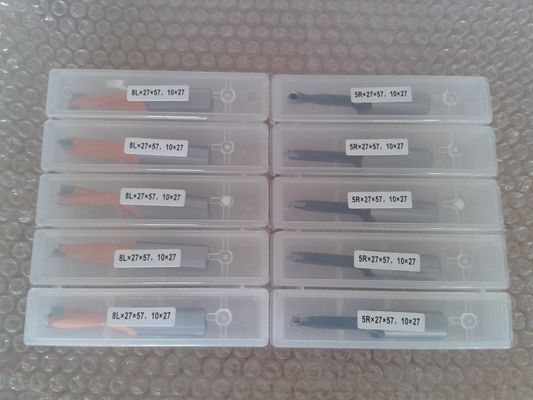 การรักษาความร้อน TCT บิตเจาะเหล็กร่างกายสำหรับเครื่องขุดเจาะหลาย