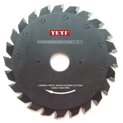 อุตสาหกรรม 100mm 120mm 125mm TCT ใบเลื่อยวงเดือนสำหรับการตัดไม้ลามิเนต