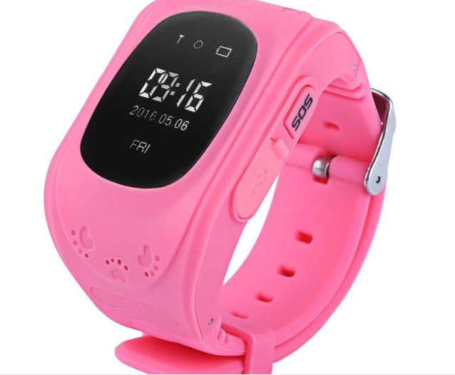 ตำแหน่ง GPS ปลุก SOS ตรวจสอบระยะไกลสมาร์ทเด็ก GPS tracker Watch Q50 สำหรับ android / ios