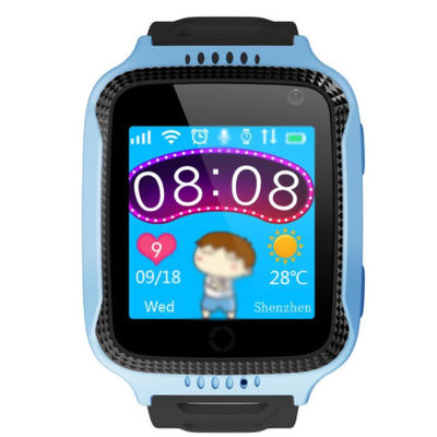 อุปกรณ์สวมใส่ได้เด็กใหม่ GPS Smart Tracker นาฬิกา Q529 นาฬิกาพร้อมกล้องและไฟฉาย